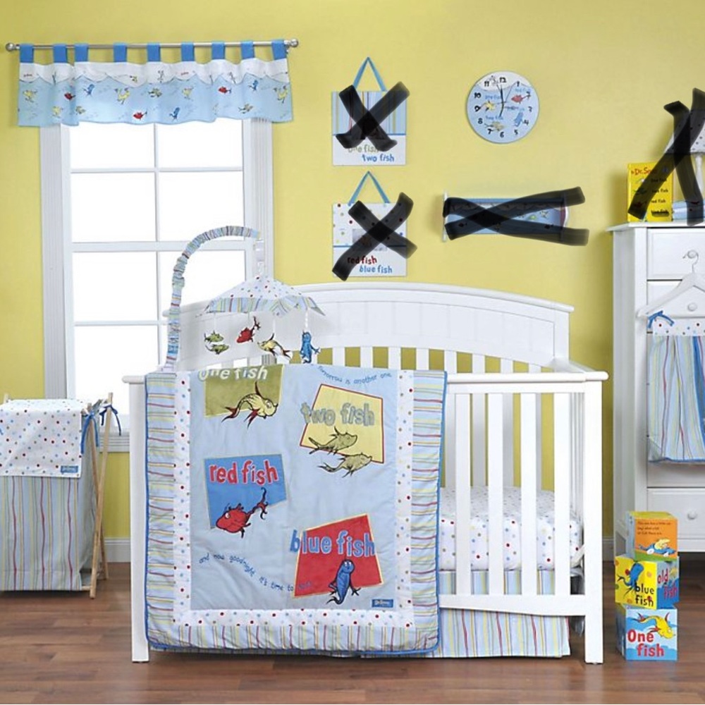 Dr. Seuss nursery accessories